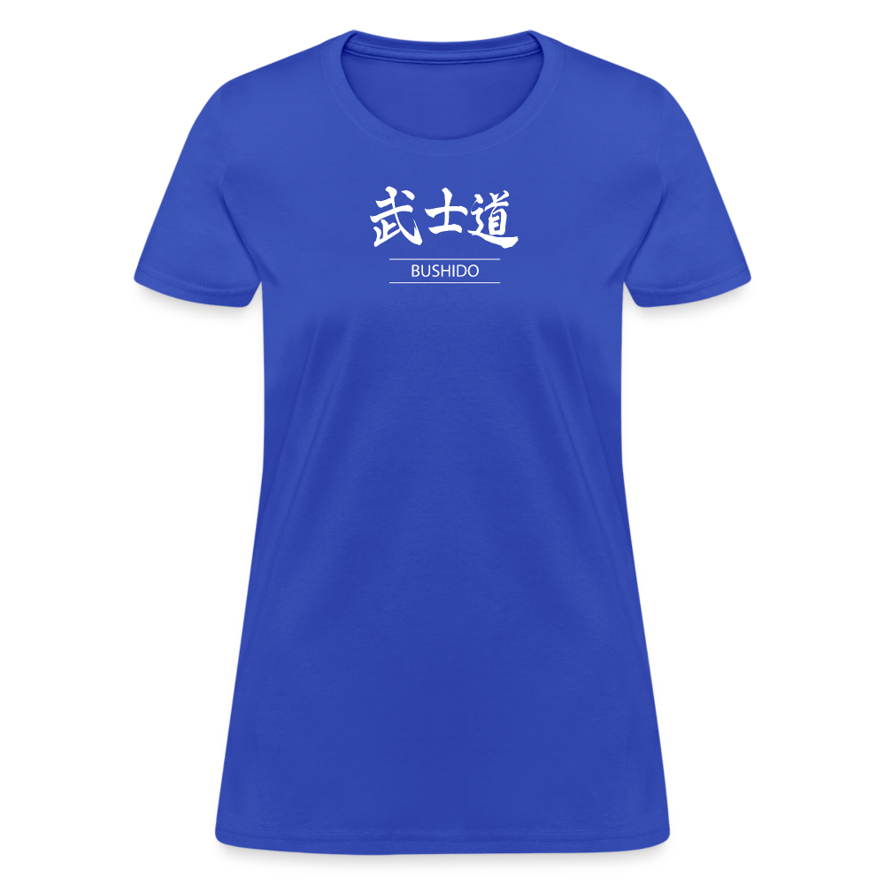 Bushido Women's T Shirt - royal blue