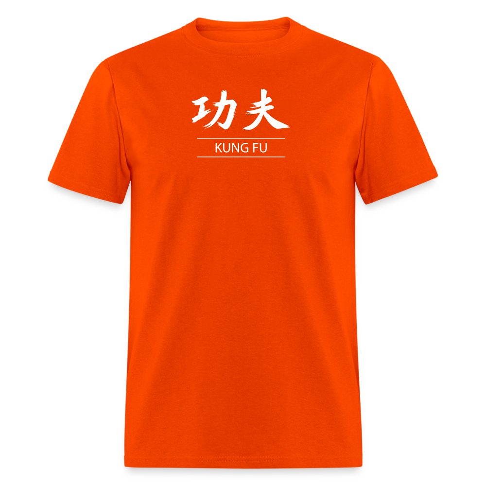 Kung Fu Kanji Men's T-Shirt - orange