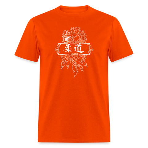 Dragon Judo Men's T-Shirt - orange