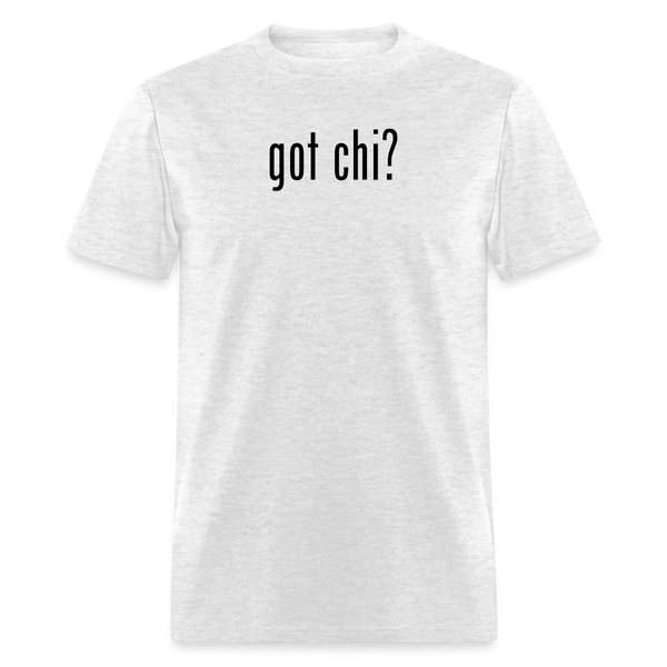 Got Chi? Men's T-Shirt - light heather gray