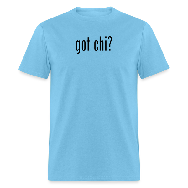 Got Chi? Men's T-Shirt - aquatic blue