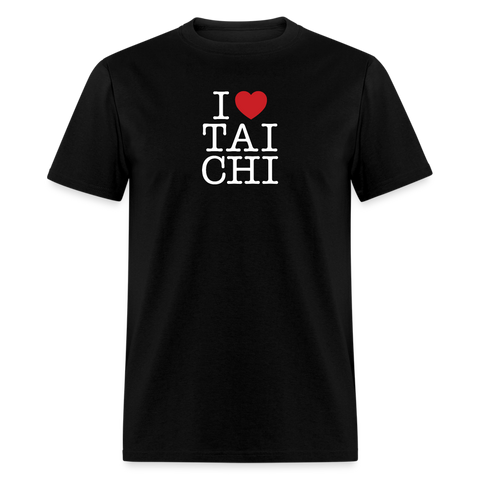 I Love Tai Chi Men's T-Shirt - black