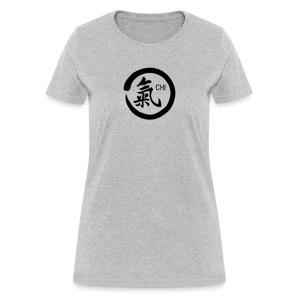 Chi Kanji Women's T Shirt - heather gray