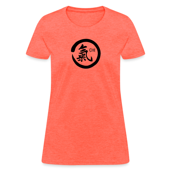 Chi Kanji Women's T Shirt - heather coral