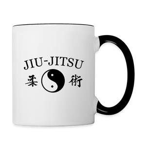 Jiu-Jitsu Coffee Mug - white/black