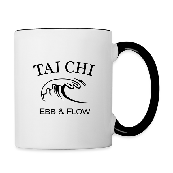 Tai Chi Coffee Mug - white/black