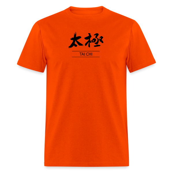 Tai Chi Kanji Men's T-Shirt - orange