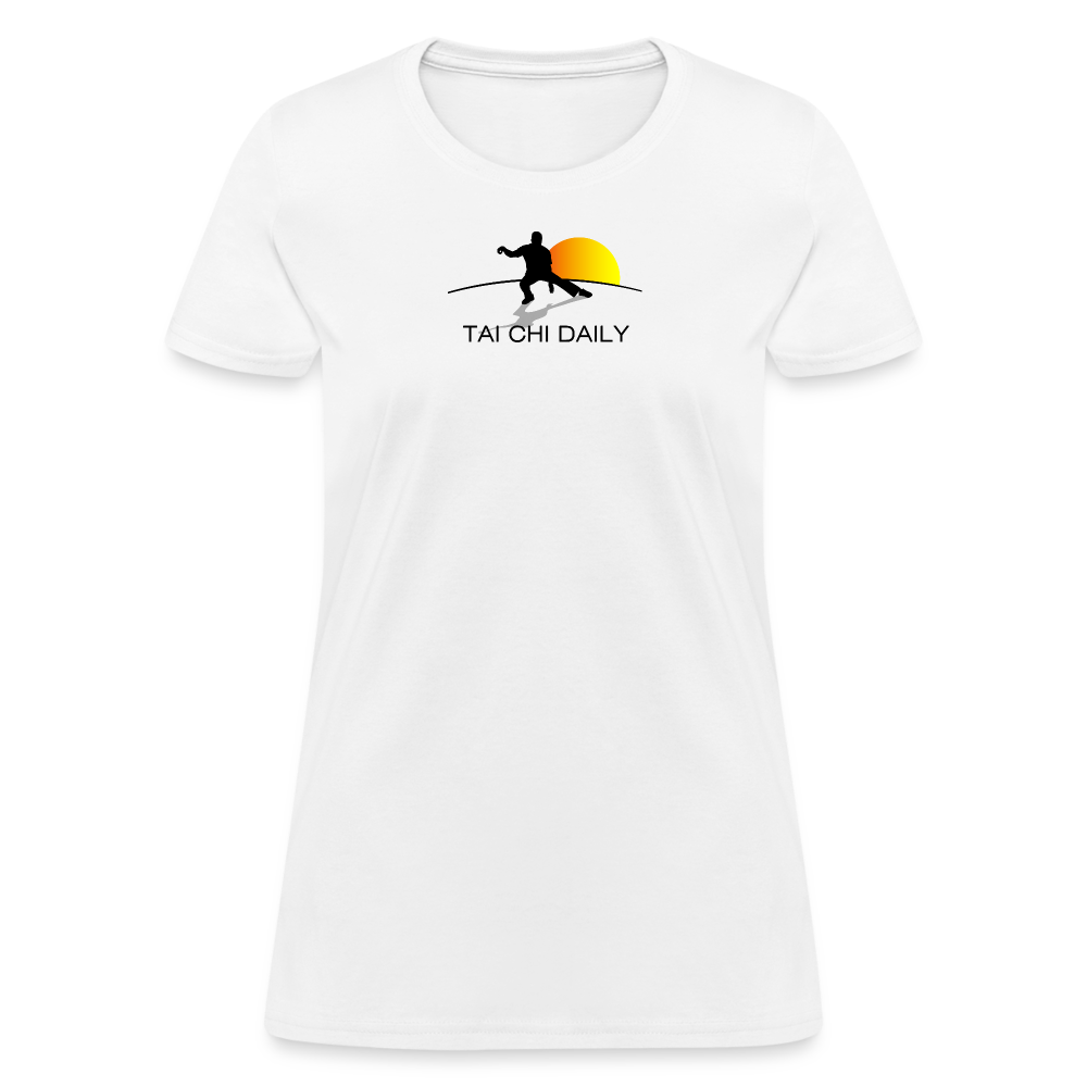 Tai Chi Daily Women's T-Shirt - white