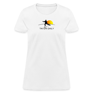 Tai Chi Daily Women's T-Shirt - white