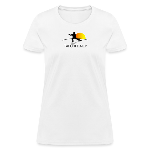 Tai Chi Daily Women's T-Shirt - white