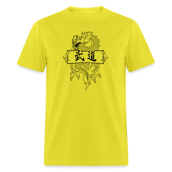 Dragon Budo Men's T-Shirt - yellow