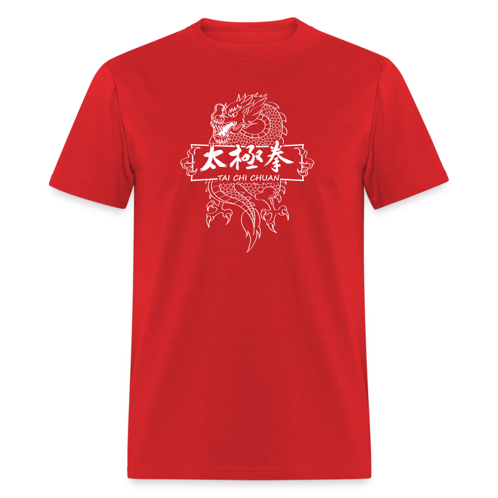 Dragon Tai Chi Chuan Men's T-Shirt - red