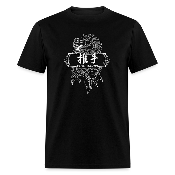 Dragon Push Hands Men's T-Shirt - black