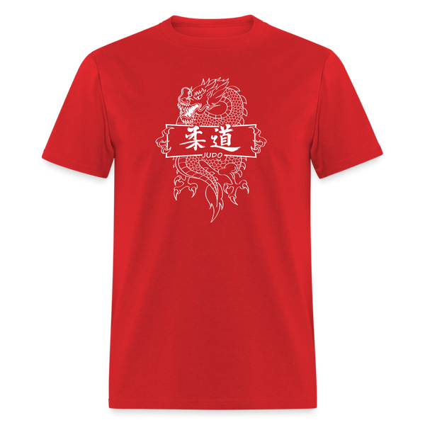 Dragon Judo Men's T-Shirt - red