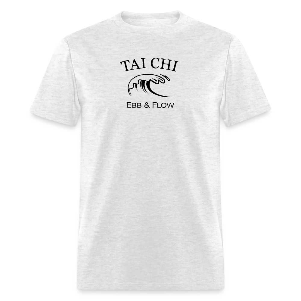 Tai Chi Ebb & Flow Men's T-Shirt - light heather gray