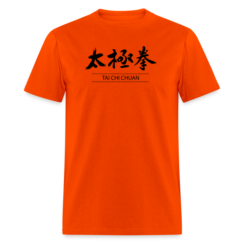 Tai Chi Chuan Kanji Men's T-Shirt - orange