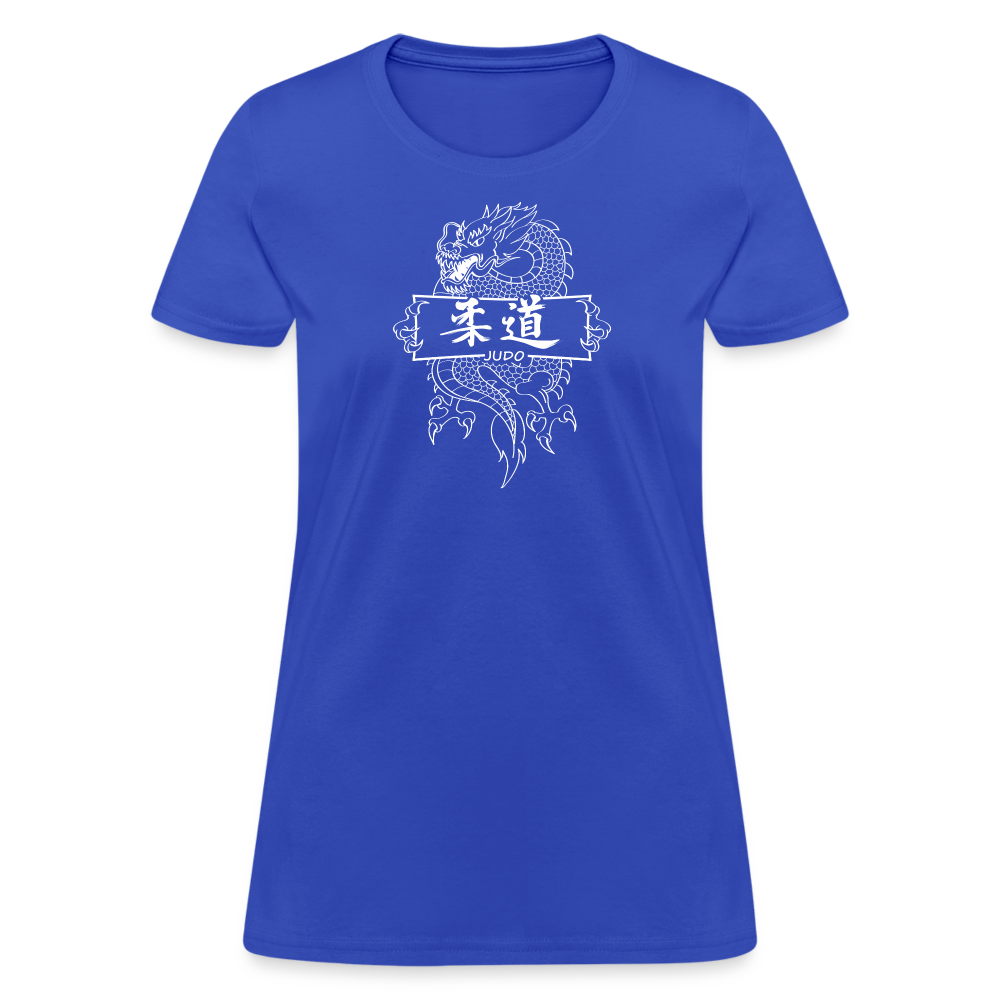 Dragon Judo Women's T-Shirt - royal blue