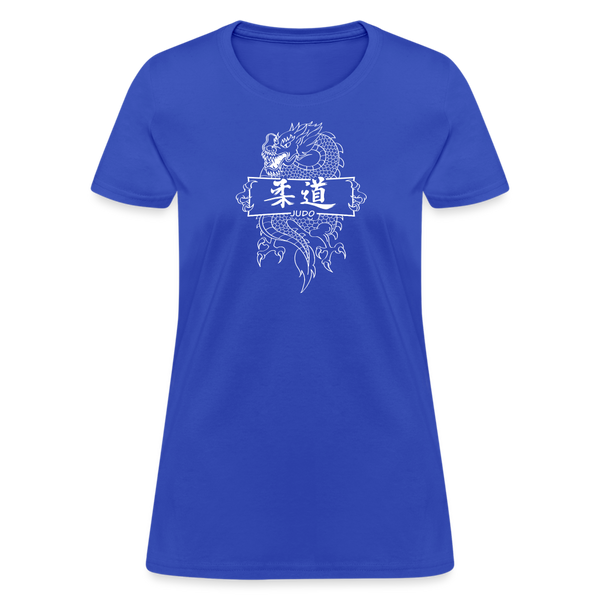 Dragon Judo Women's T-Shirt - royal blue