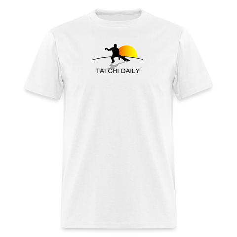 Tai Chi Daily Men's T-Shirt - white