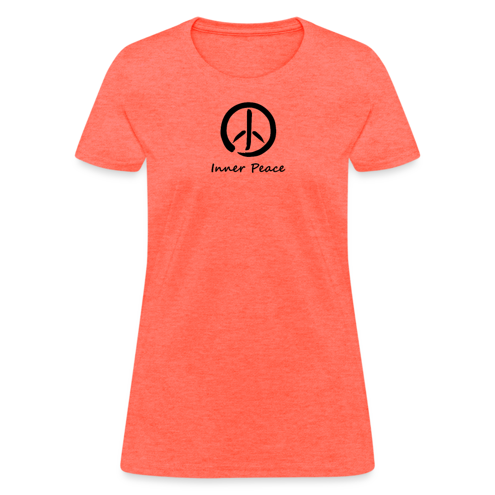 Inner Peace Women's T-Shirt - heather coral