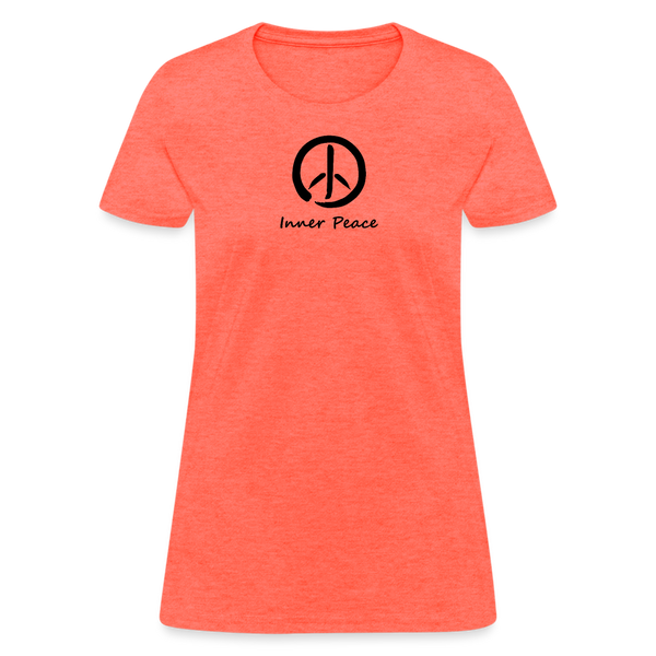 Inner Peace Women's T-Shirt - heather coral