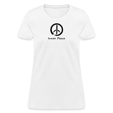 Inner Peace Women's T-Shirt - white