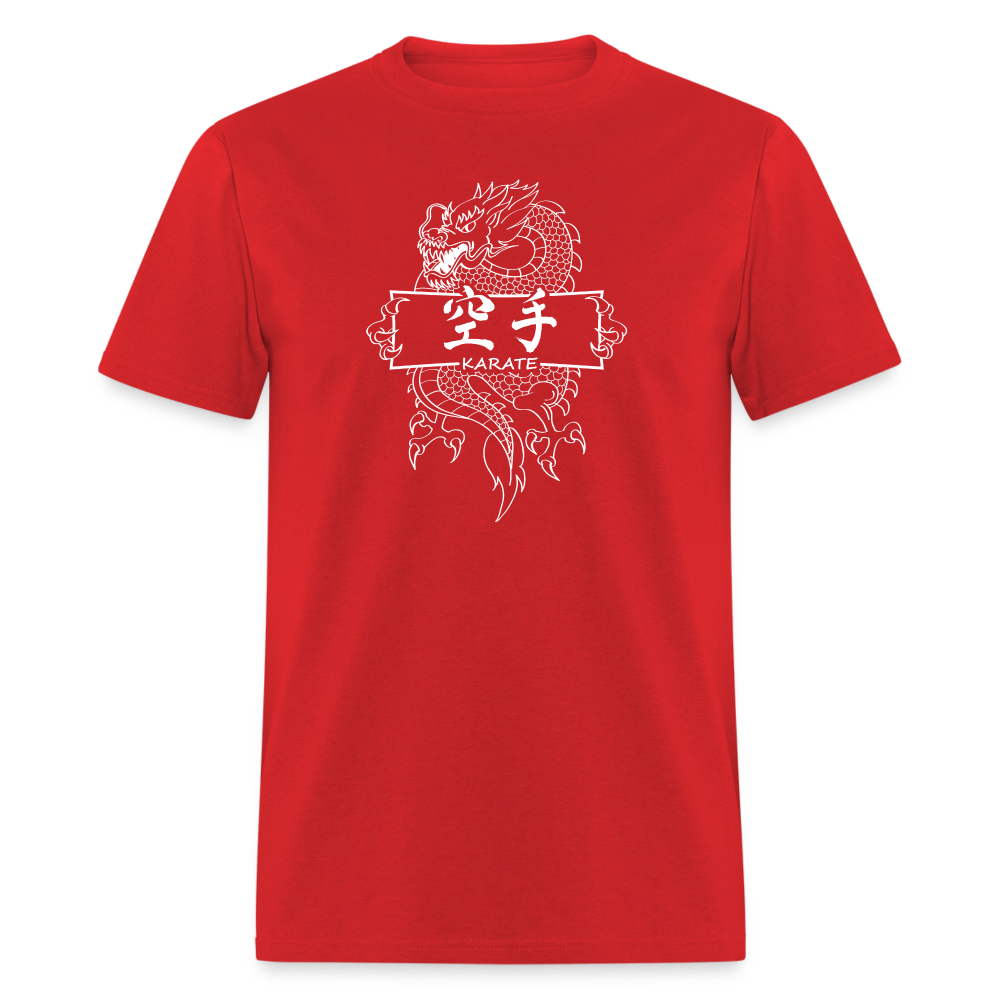 Dragon Karate Men's T-Shirt - red