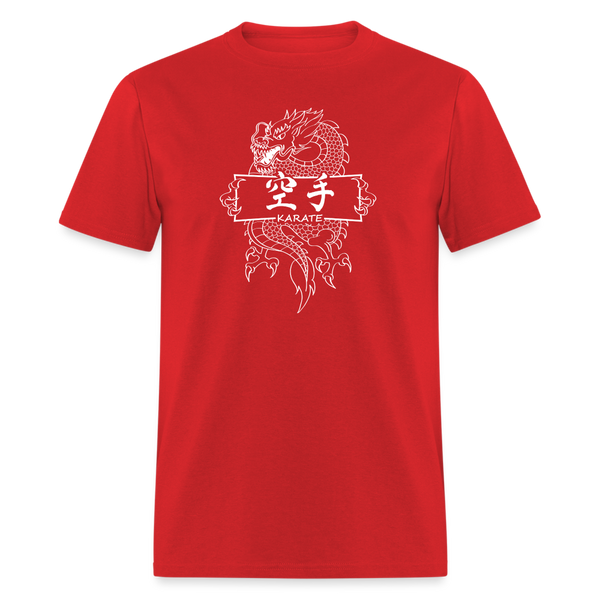 Dragon Karate Men's T-Shirt - red