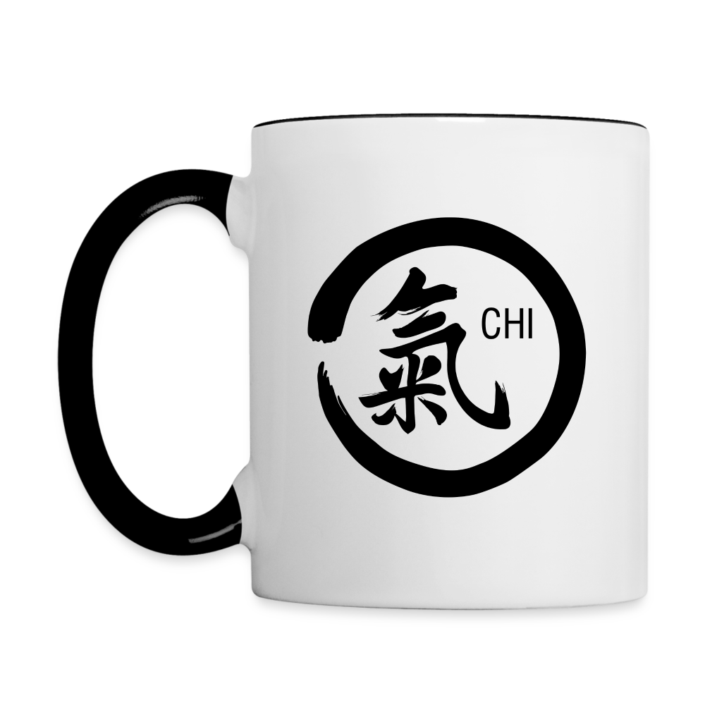 Chi Kanji Coffee Mug - white/black