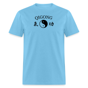 Qigong Kanji Men's T-Shirt - aquatic blue