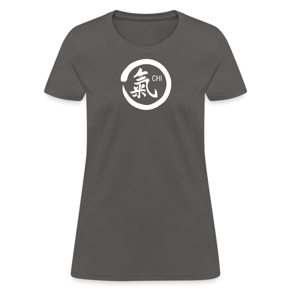 Chi Kanji Women's T Shirt - charcoal