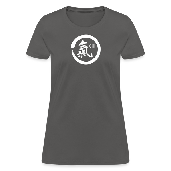 Chi Kanji Women's T Shirt - charcoal