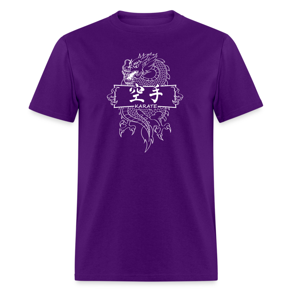 Dragon Karate Men's T-Shirt - purple