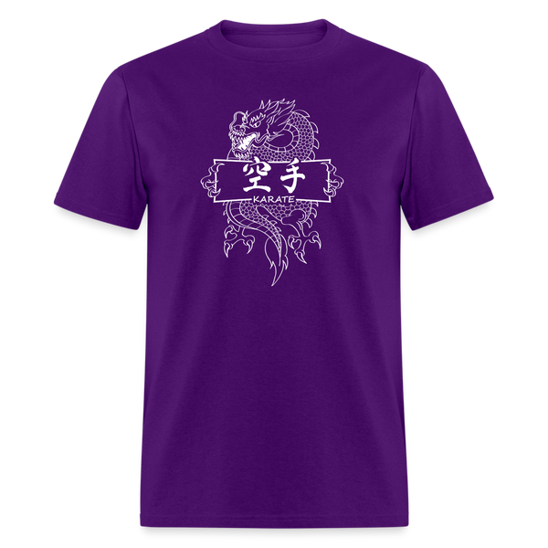 Dragon Karate Men's T-Shirt - purple