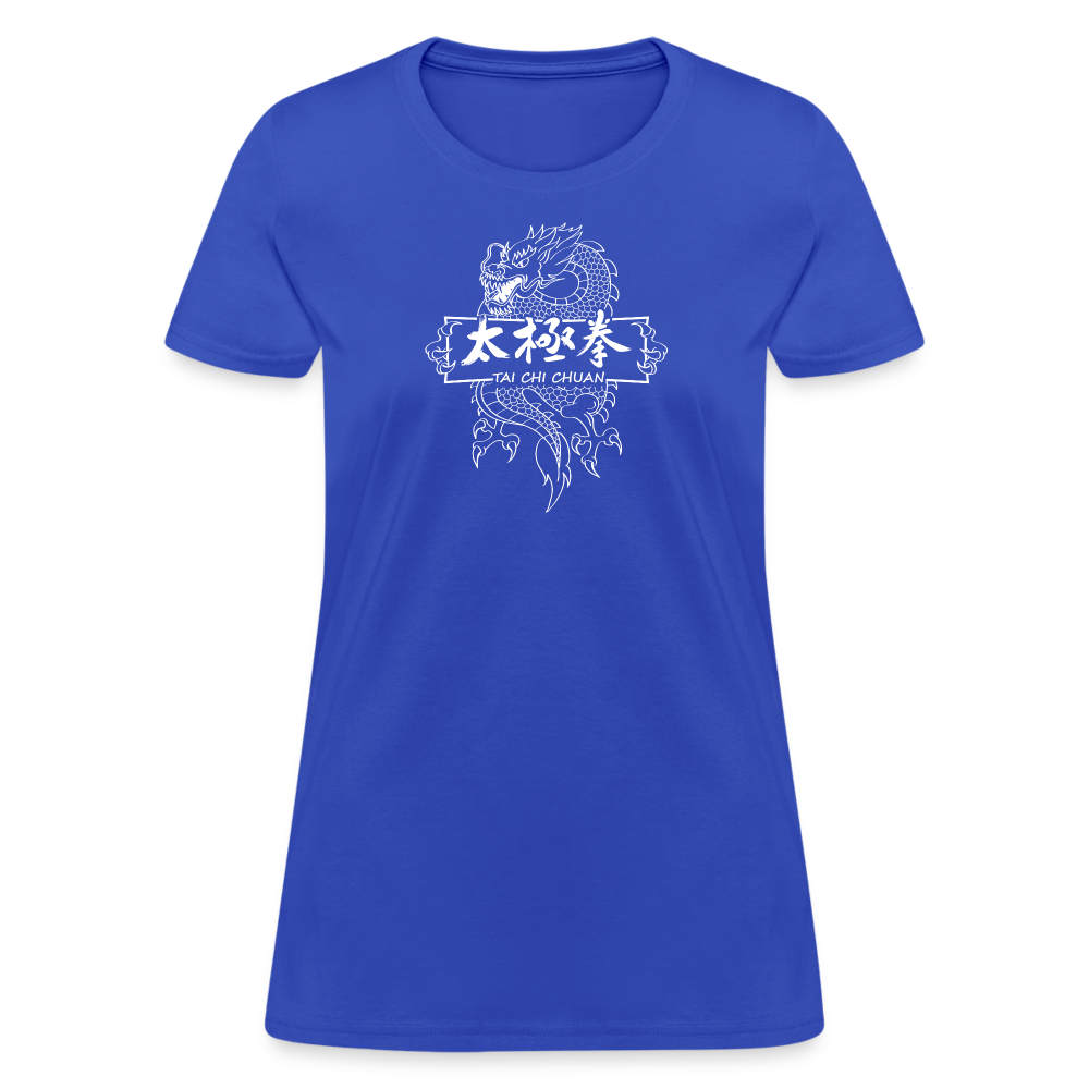 Dragon Tai Chi Chuan Women's T-Shirt - royal blue