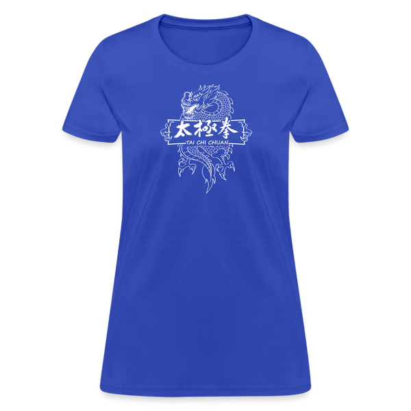 Dragon Tai Chi Chuan Women's T-Shirt - royal blue