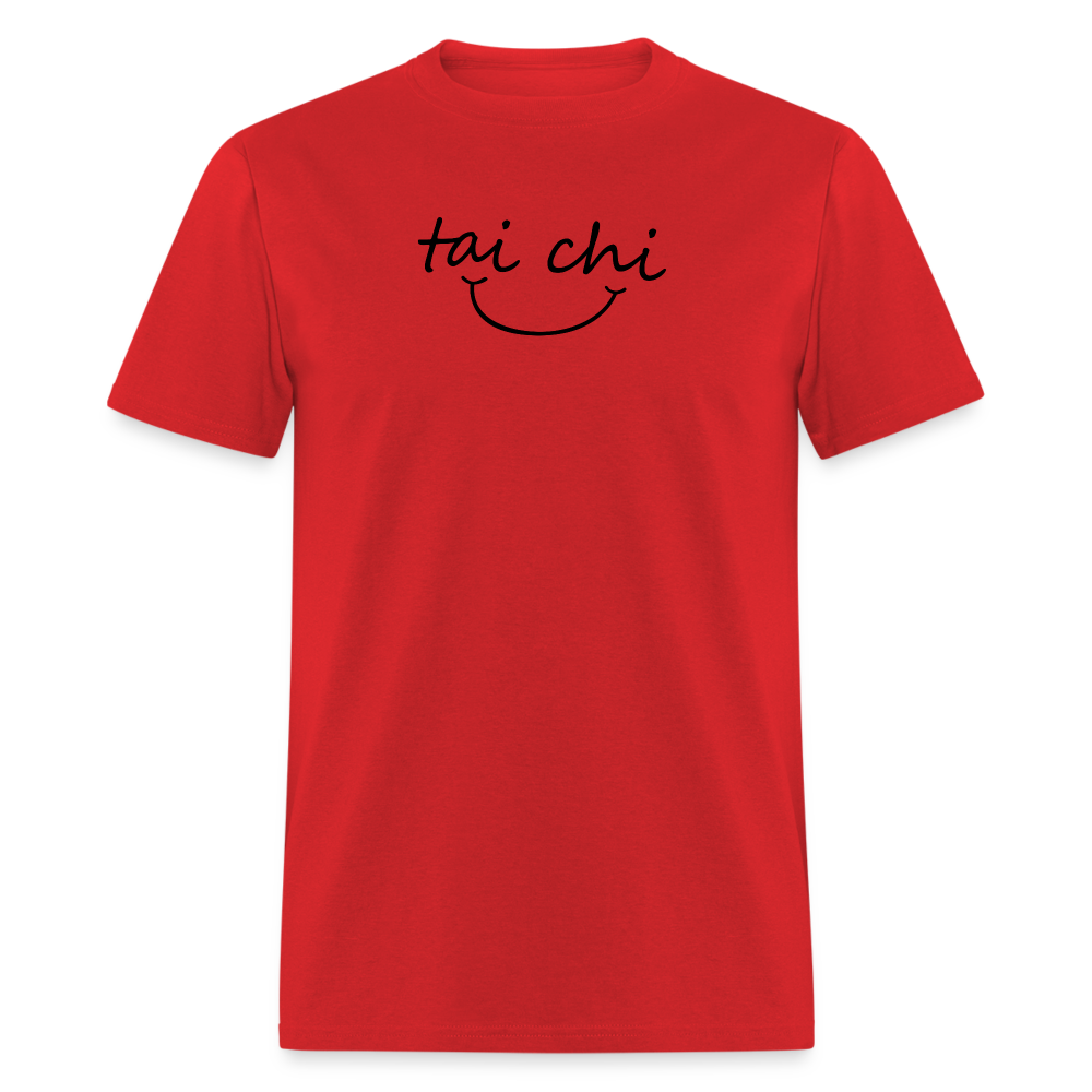 Tai Chi Smile Men's T-Shirt - red