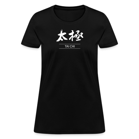 Tai Chi Kanji Women's T-Shirt - black