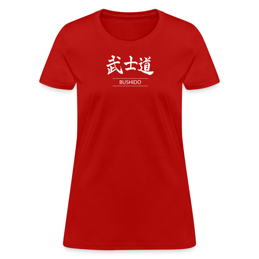 Bushido Women's T Shirt - red