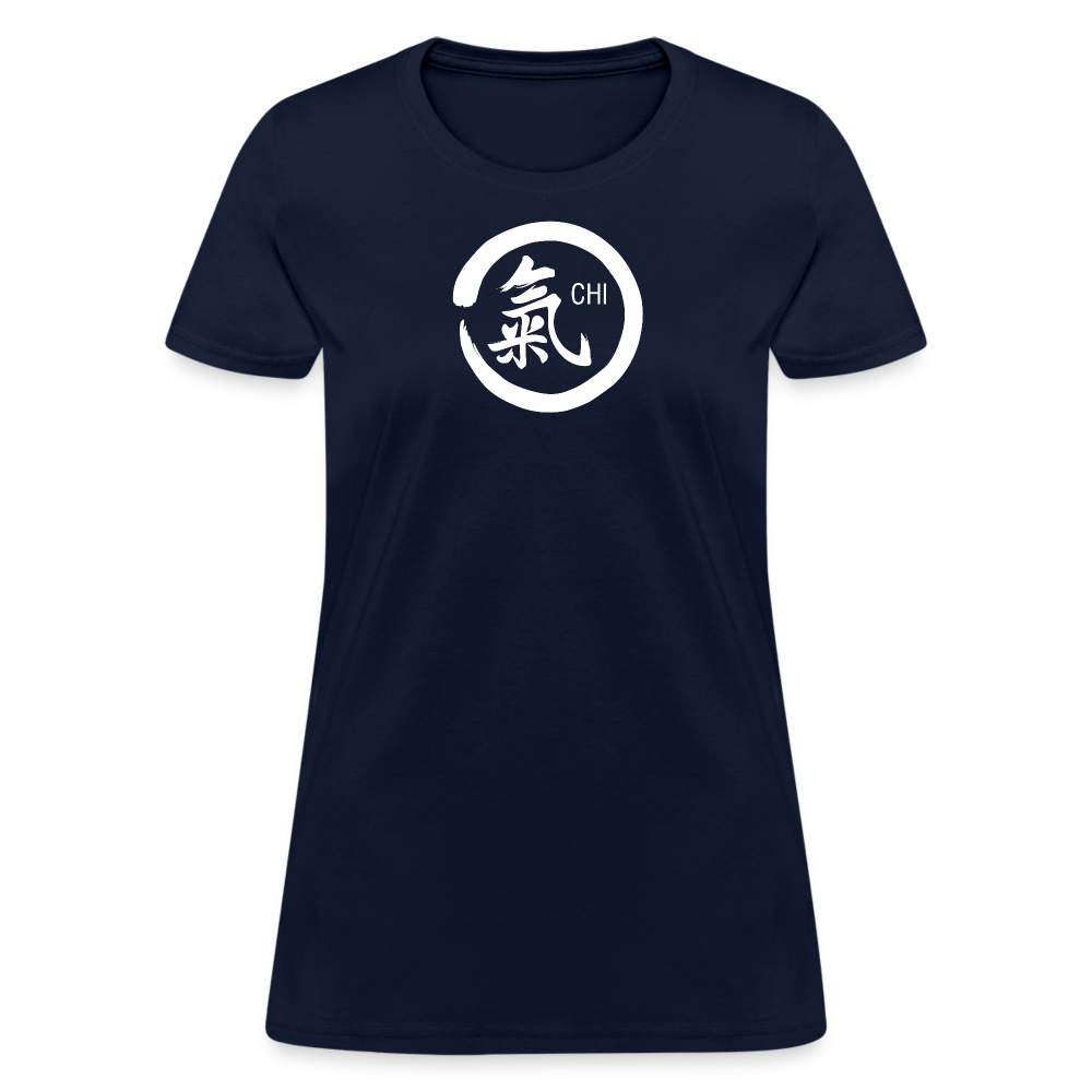 Chi Kanji Women's T Shirt - navy