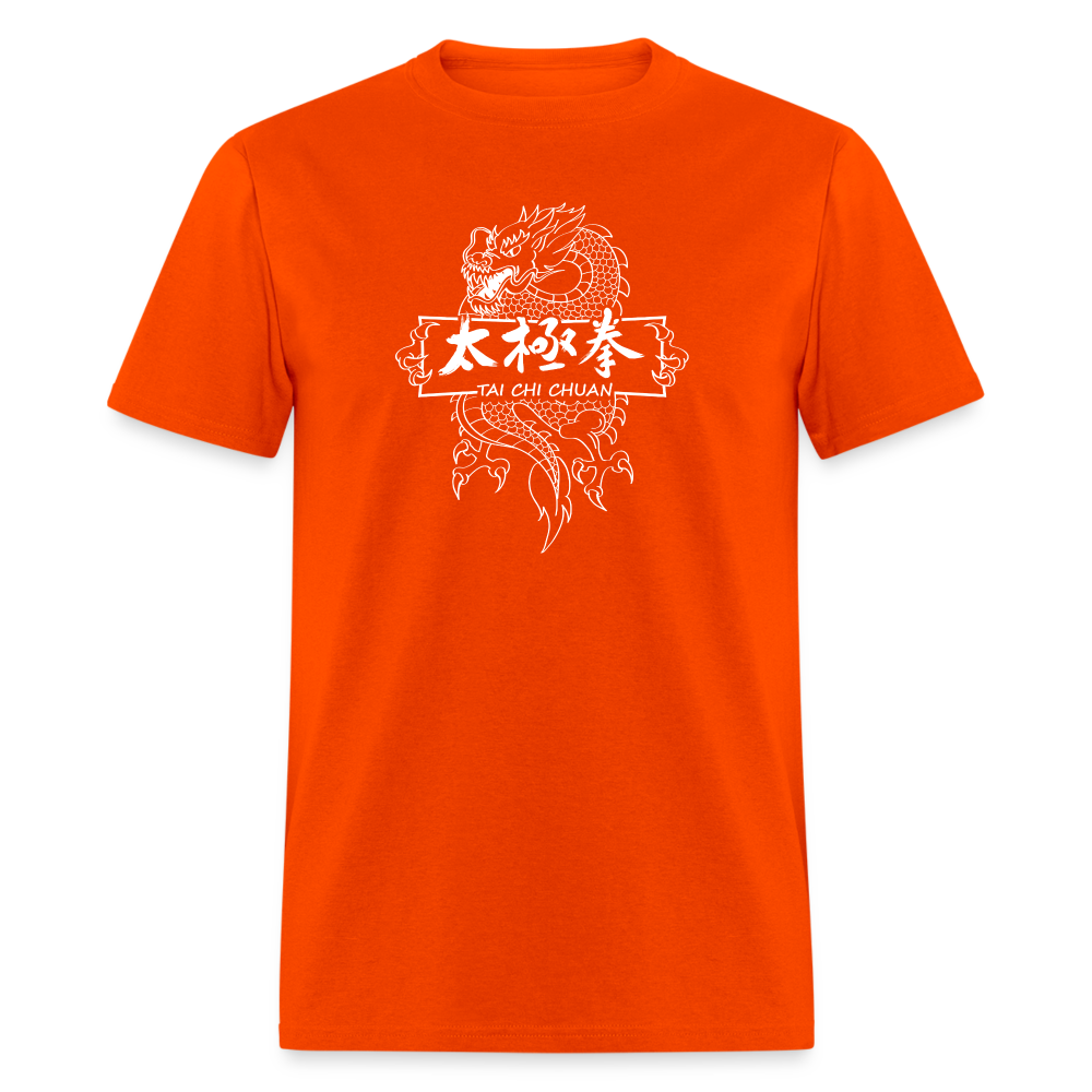 Dragon Tai Chi Chuan Men's T-Shirt - orange