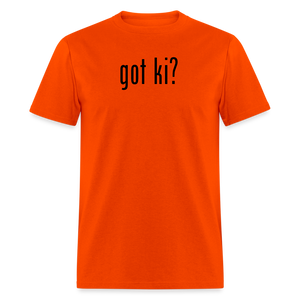 Got Ki? Men's T-Shirt - orange