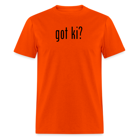 Got Ki? Men's T-Shirt - orange