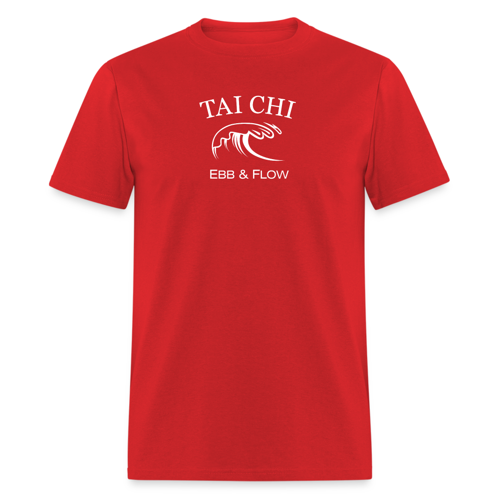 Tai Chi Ebb & Flow Men's T-Shirt - red