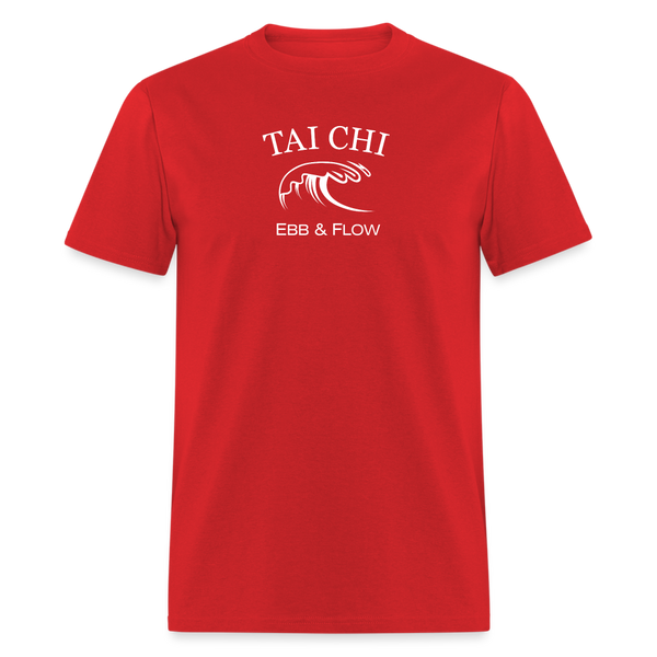 Tai Chi Ebb & Flow Men's T-Shirt - red