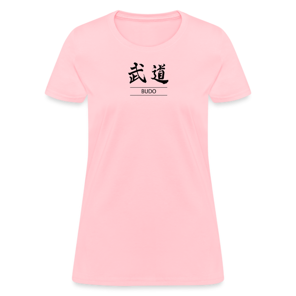 Budo Kanji Women's T-Shirt - pink