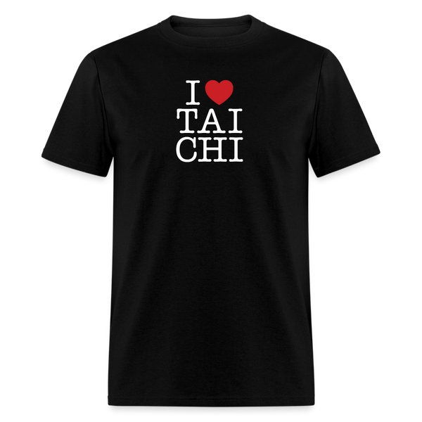 I Love Tai Chi Men's T-Shirt - black