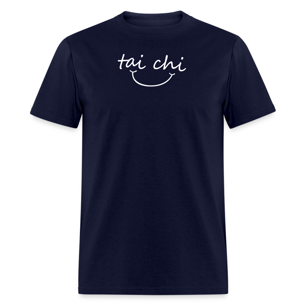 Tai Chi Smile Men's T-Shirt - navy