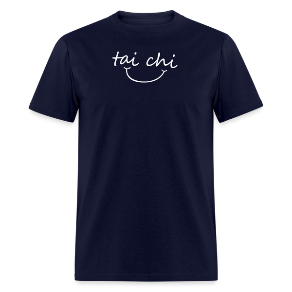 Tai Chi Smile Men's T-Shirt - navy