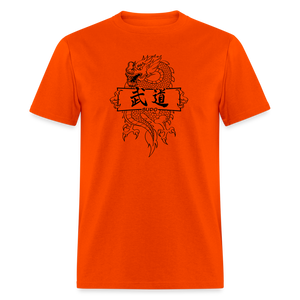 Dragon Budo Men's T-Shirt - orange